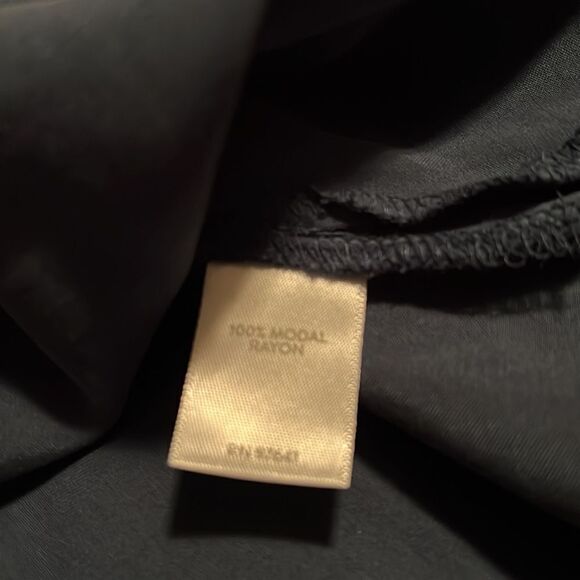 J.JILL  blue 100% modal rayon. CL. Button up with collar, v-neck - Picture 6 of 11